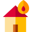Burning house biểu tượng 64x64