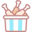 Chicken bucket icon 64x64