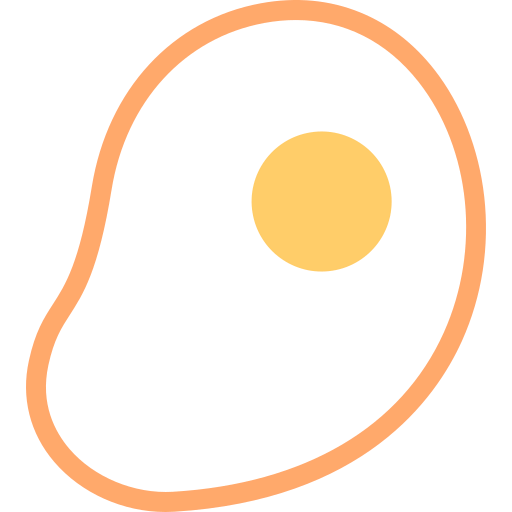Fried egg icon