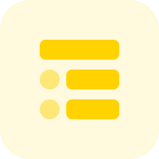 Lists icon