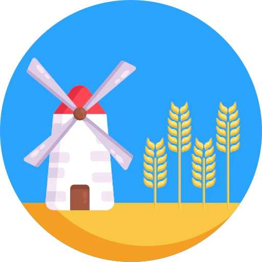 Wind mill icon