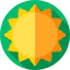 Sun icon 64x64