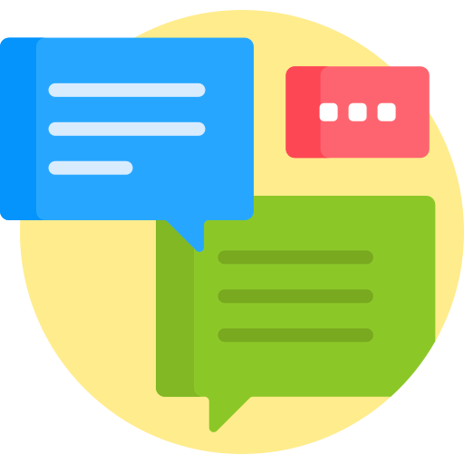 Chat box icon