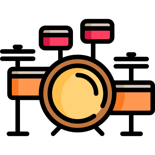 Drum set icon