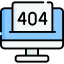 404 error biểu tượng 64x64