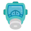 Gas mask icon 64x64