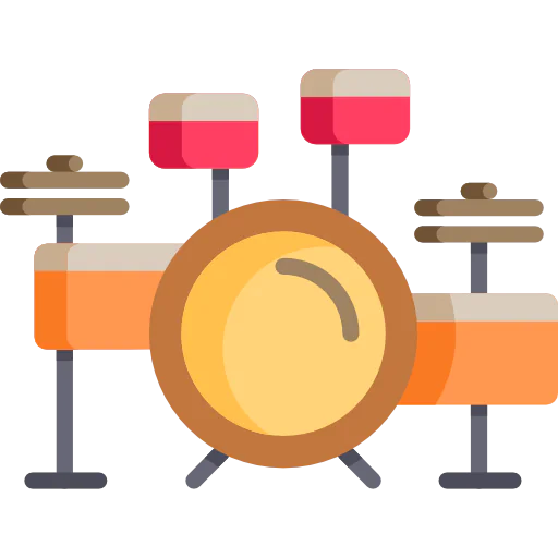 Drum set icon