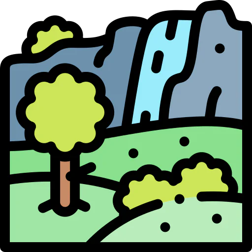 Waterfall icon