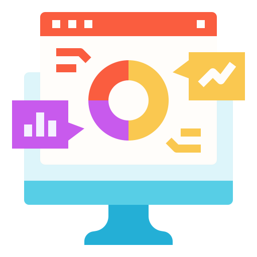 Data analytics icon