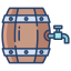 Beer keg icon 64x64