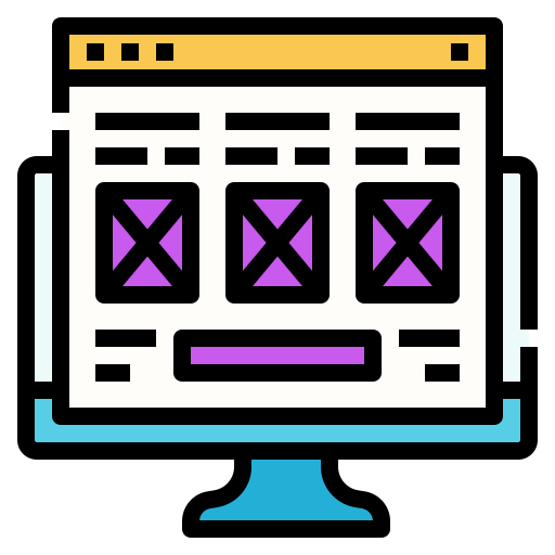 Wireframe icon