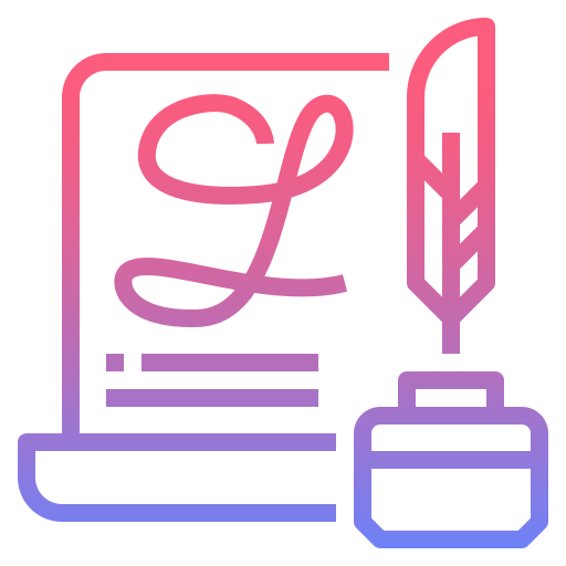 Calligraphy icon