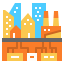 Smart city Ikona 64x64