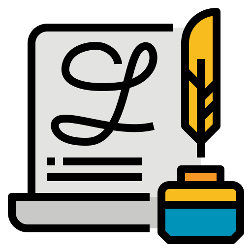 Calligraphy icon