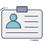 Id card icon 64x64