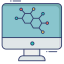 Monitor screen icon 64x64