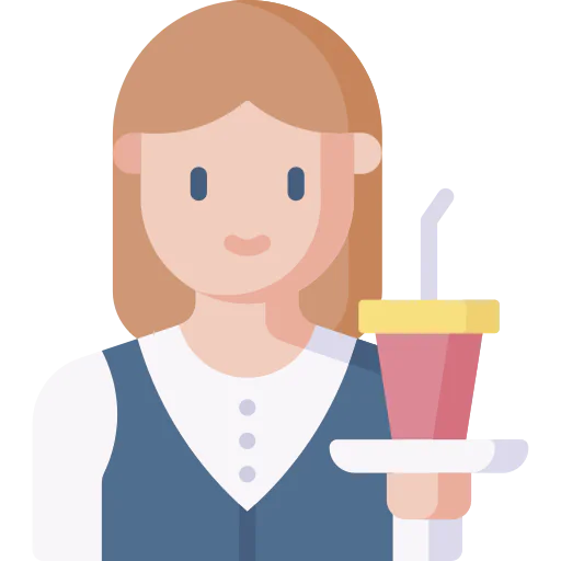 Waitress icon