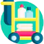 Cleaning cart icon 64x64