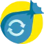 Recycling bag icon 64x64
