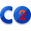 Carbon dioxide icon 64x64