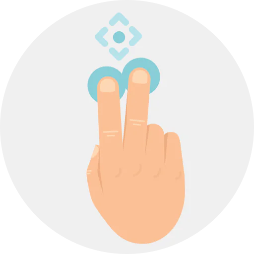 Tap icon
