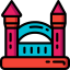 Bouncy castle icon 64x64