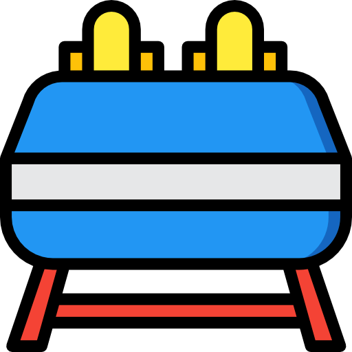 Roller coaster icon