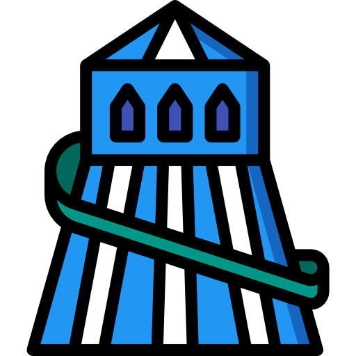 Roller coaster icon