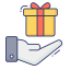 Gift box icon 64x64
