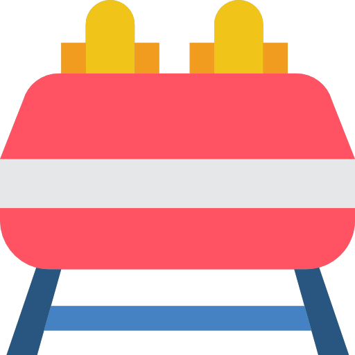 Roller coaster icon