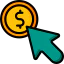 Pay per click icon 64x64