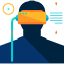 Virtual reality icon 64x64