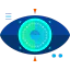 Bionic contact lens icon 64x64