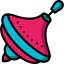 Spinning top icon 64x64