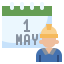 Labor day Ikona 64x64