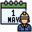 Labor day Ikona 64x64