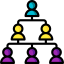 Hierarchical structure icon 64x64