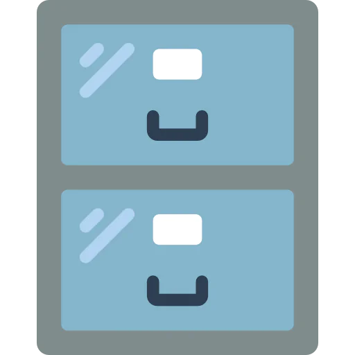 Filing cabinet icon
