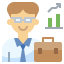 Businessman icon 64x64