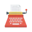 Typewriter icon 64x64