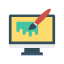 Website design icon 64x64