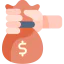Money bag icon 64x64