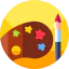 Color palette icon 64x64