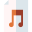 Music file icon 64x64