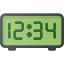 Digital clock icon 64x64
