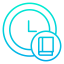Clock icon 64x64
