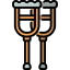 Crutches icon 64x64
