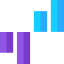 Bar chart icon 64x64