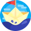 Paper ship icon 64x64