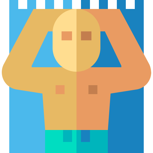 Sunbathing icon